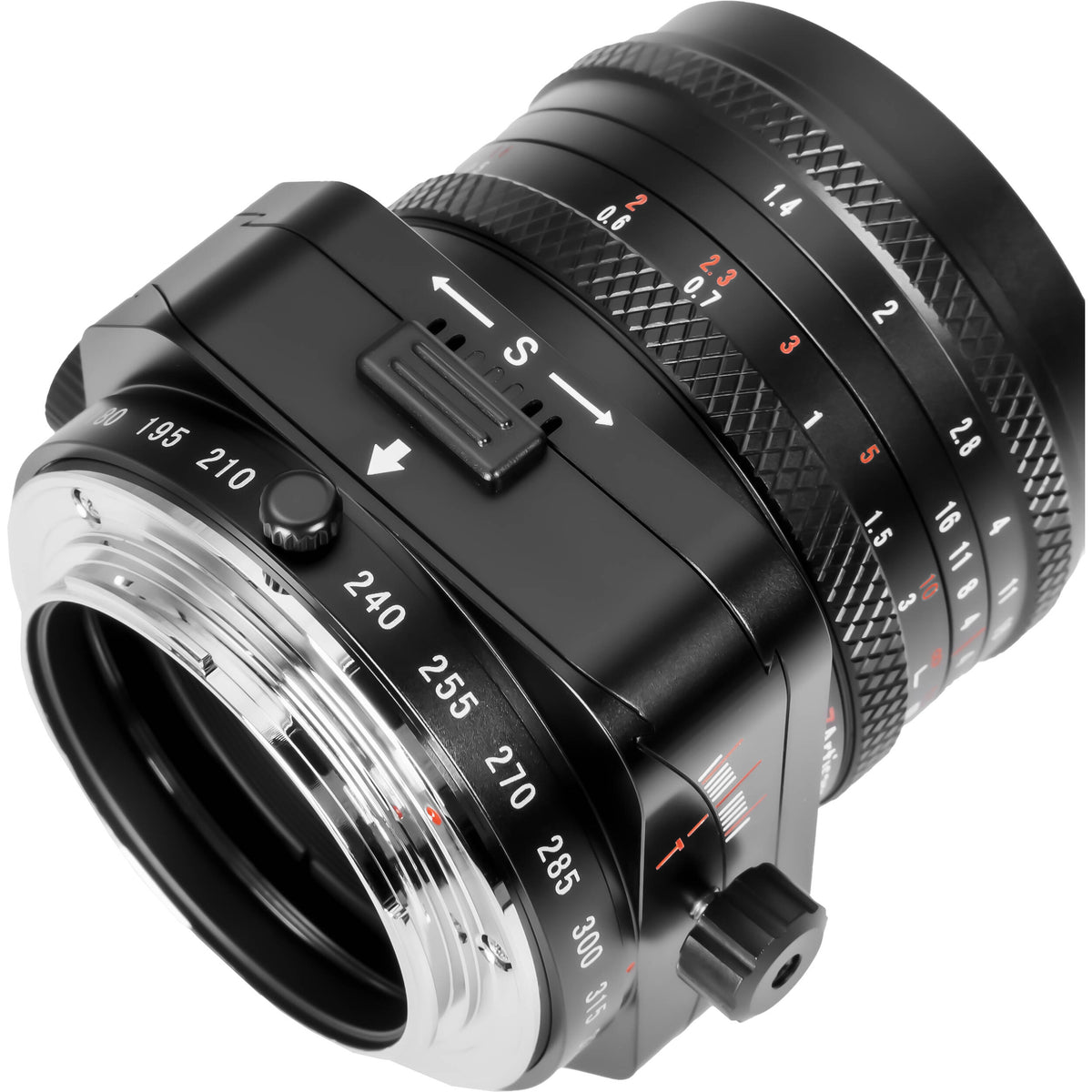 Lente 7Artisans 50mm f/1.4 Tilt-Shift - en uso