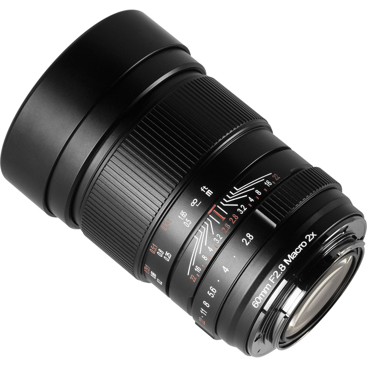 Lente 7Artisans 60mm f/2.8 Macro 2x - contenido de la caja