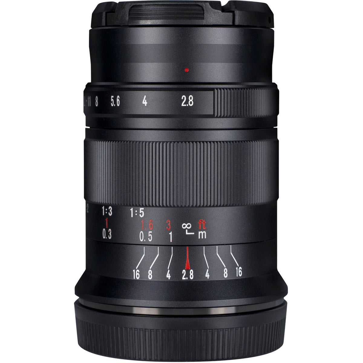 Lente 7Artisans 60mm f/2.8 Macro Mark II - vista trasera
