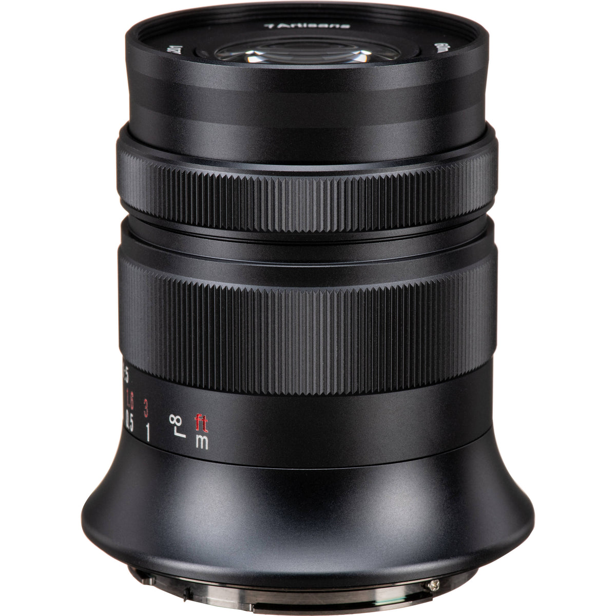 Lente 7Artisans 60mm f/2.8 Macro Mark II - vista trasera