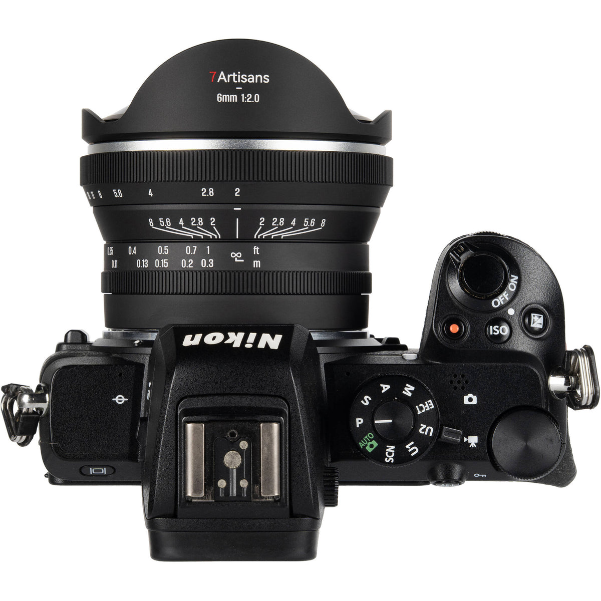Lente 7Artisans 6mm f/2 Fisheye - detalle