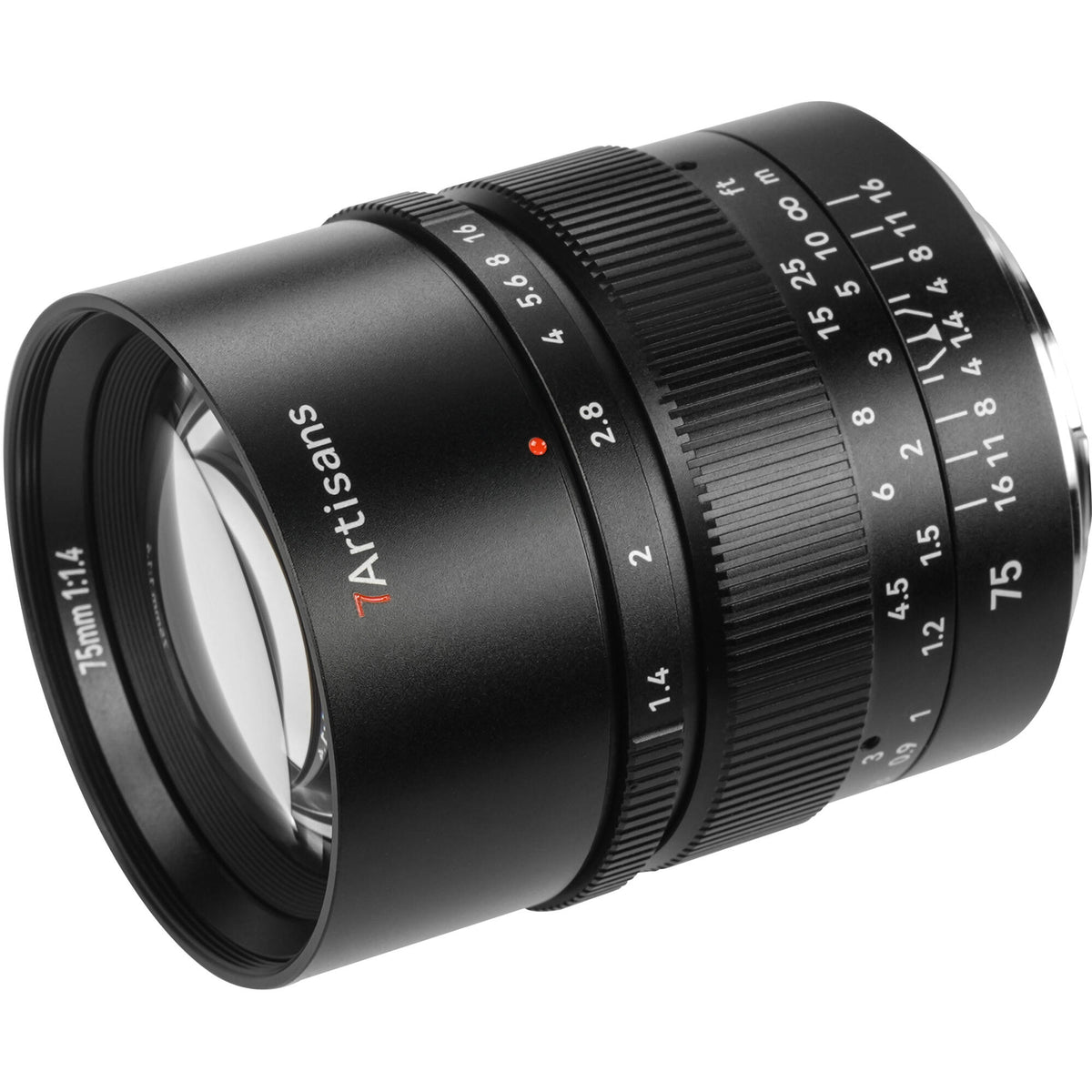 Lente 7Artisans 75mm f/1.4 - detalle