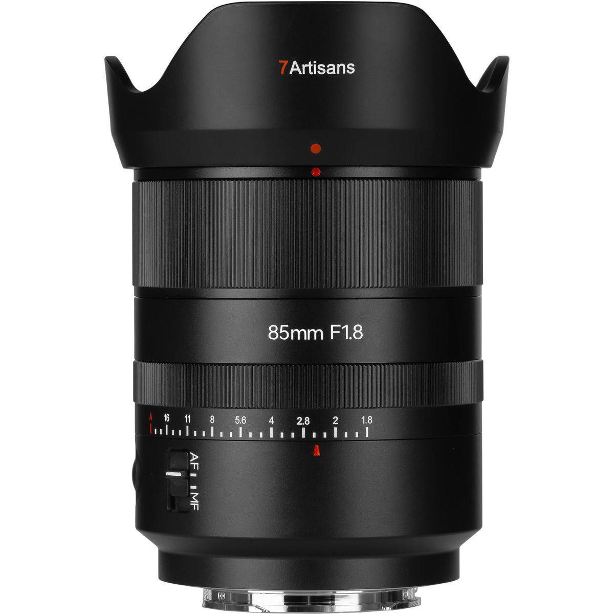Lente 7Artisans 85mm f/1.8 AF - vista principal