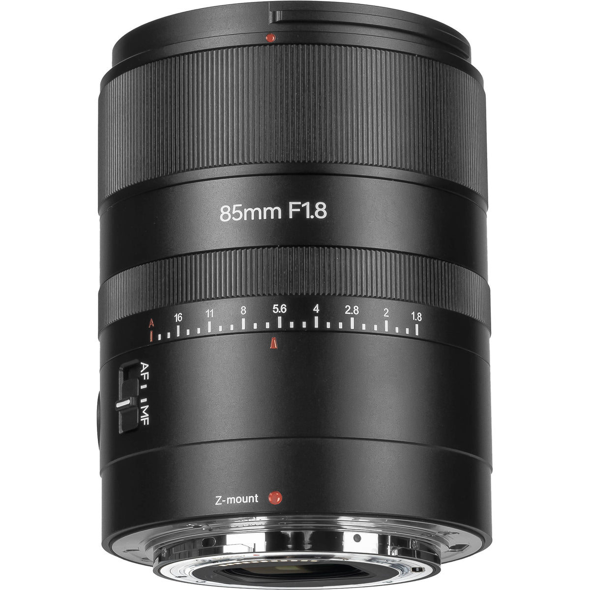 Lente 7Artisans 85mm f/1.8 AF - vista frontal