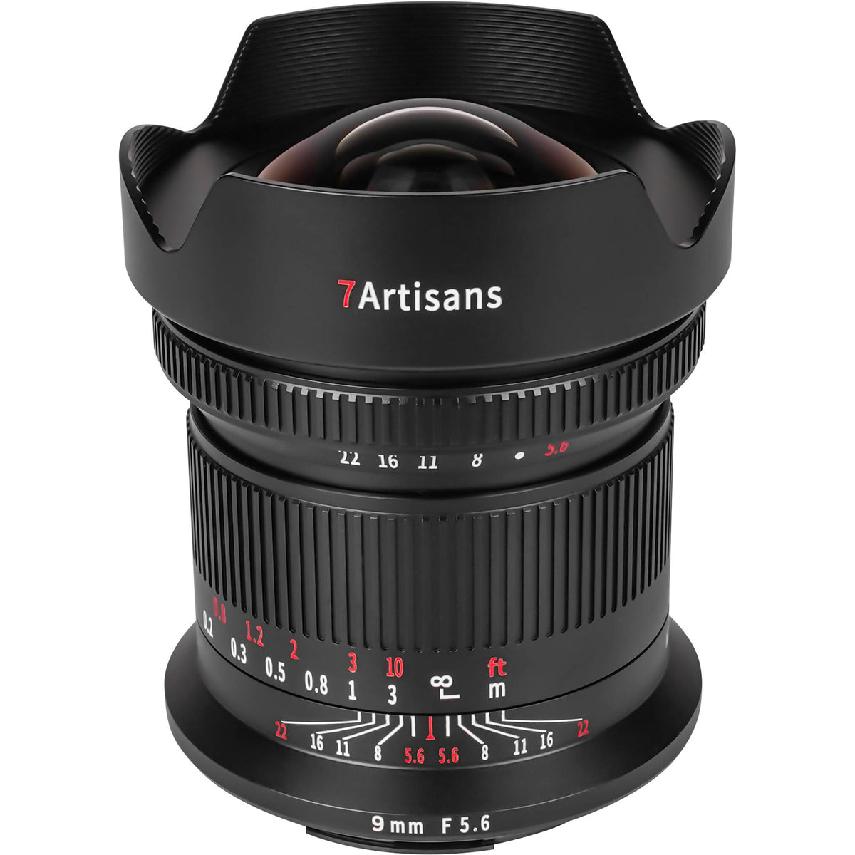 Lente 7Artisans 9mm f/5.6 (Rear ND Filter) - vista lateral