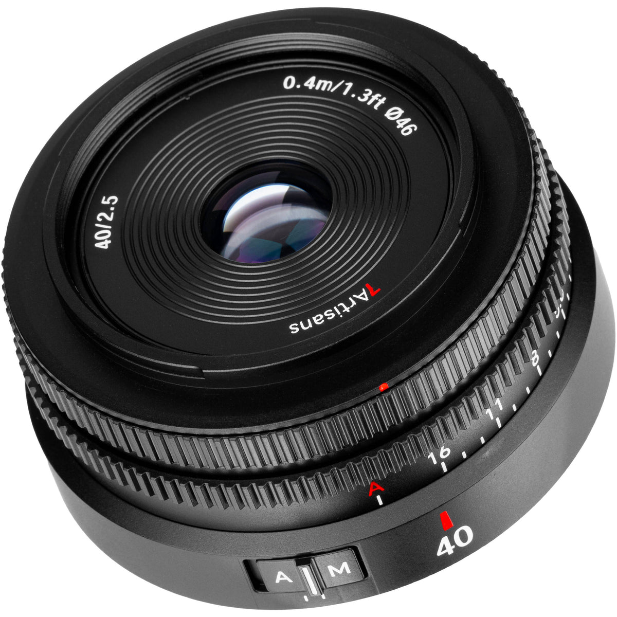 Lente 7Artisans AF 40mm f/2.5 - vista trasera
