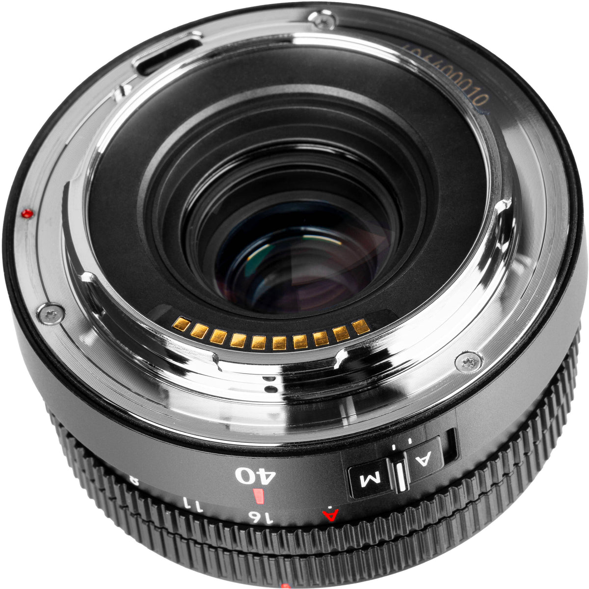 Lente 7Artisans AF 40mm f/2.5 - vista lateral
