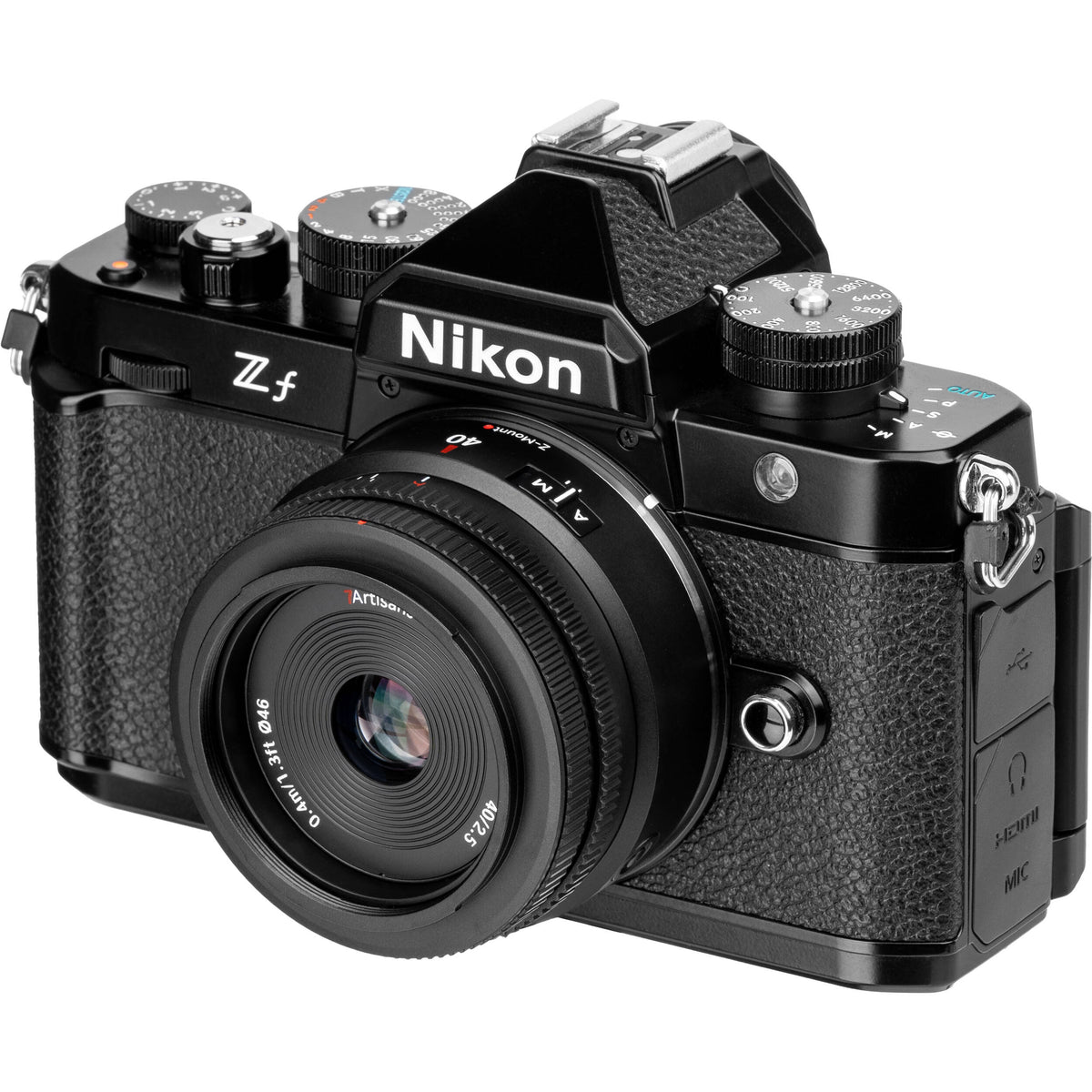 Lente 7Artisans AF 40mm f/2.5 - en uso
