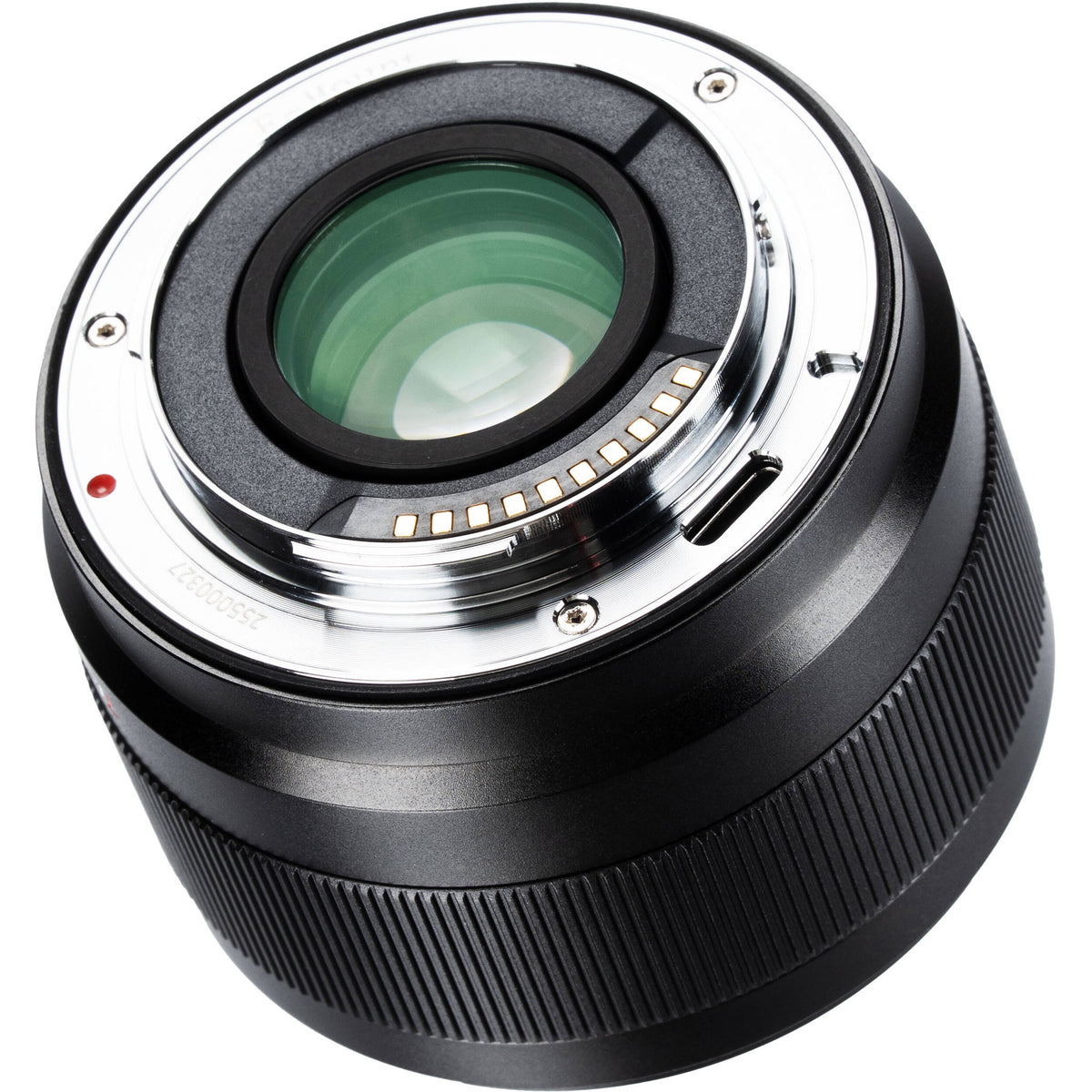 Lente 7Artisans Lite Series 25mm f/1.8 AF (Negro) - vista frontal