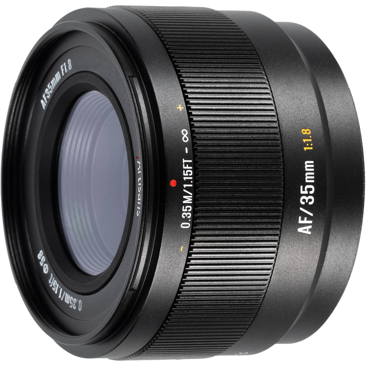 Lente 7Artisans Lite Series 35mm f/1.8 AF (Negro) - vista trasera