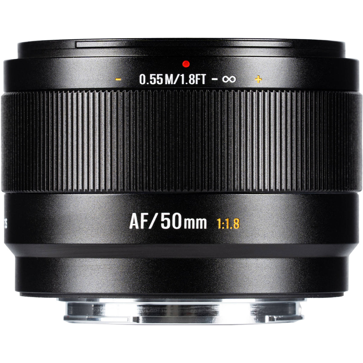 Lente 7Artisans Lite Series 50mm f/1.8 AF (Negro) - vista trasera