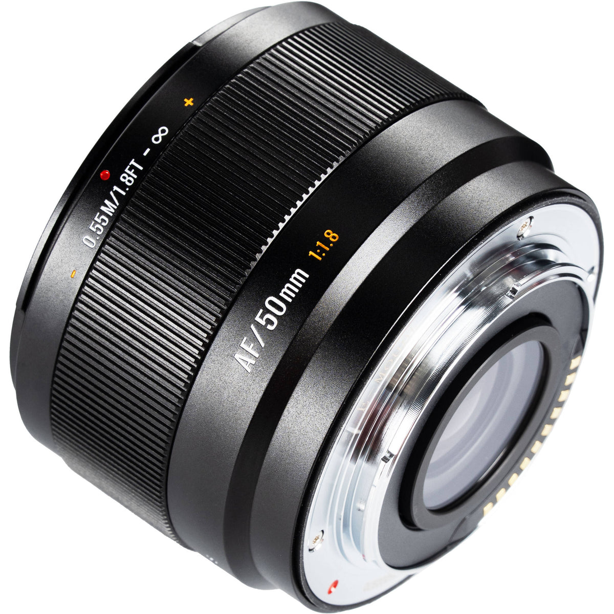 Lente 7Artisans Lite Series 50mm f/1.8 AF (Negro) - detalle