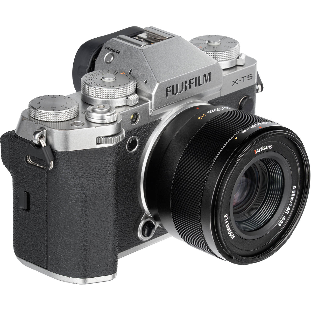Lente 7Artisans Lite Series 50mm f/1.8 AF (Negro) - en uso