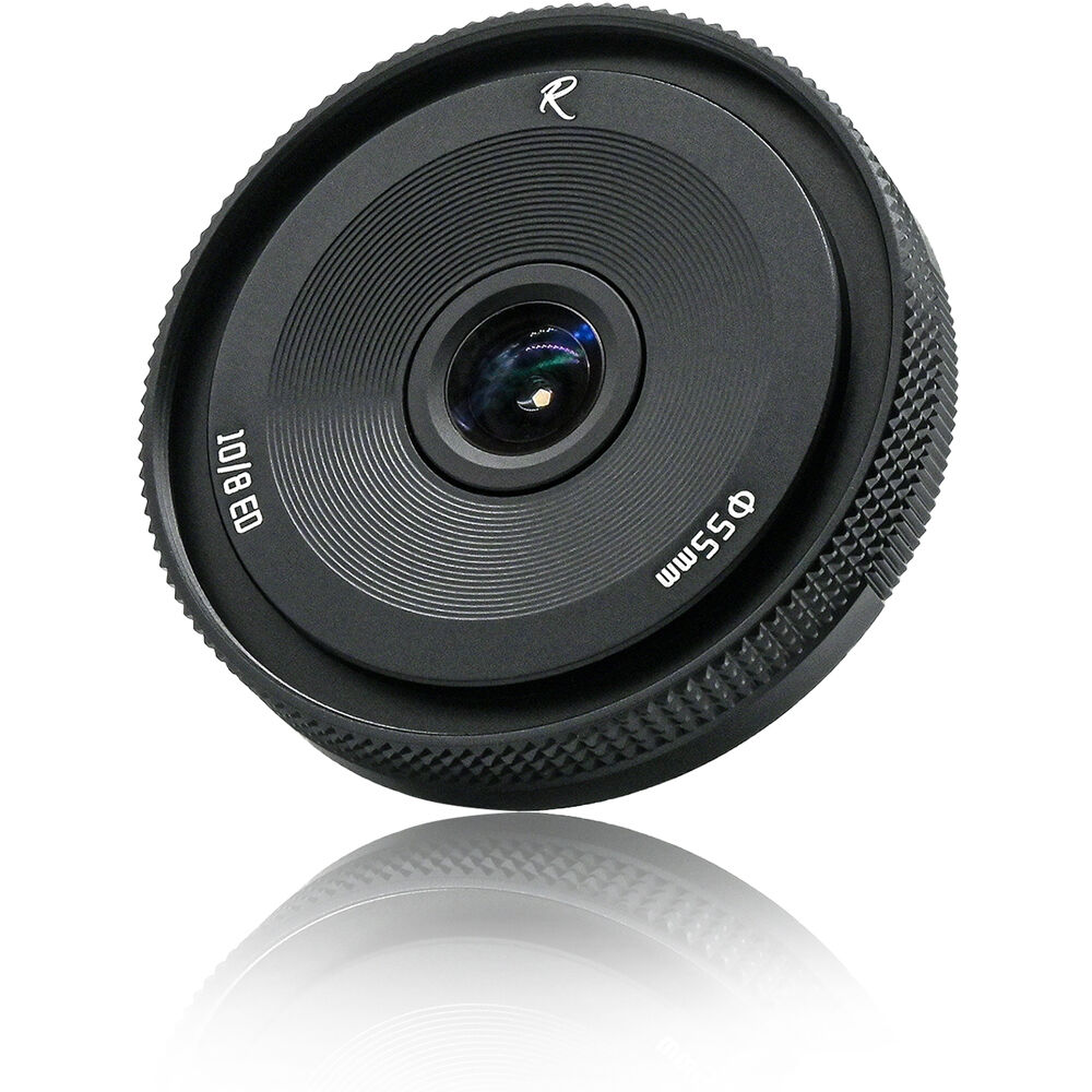 Lente AstrHori 10mm f/8 II (Negro) - vista frontal