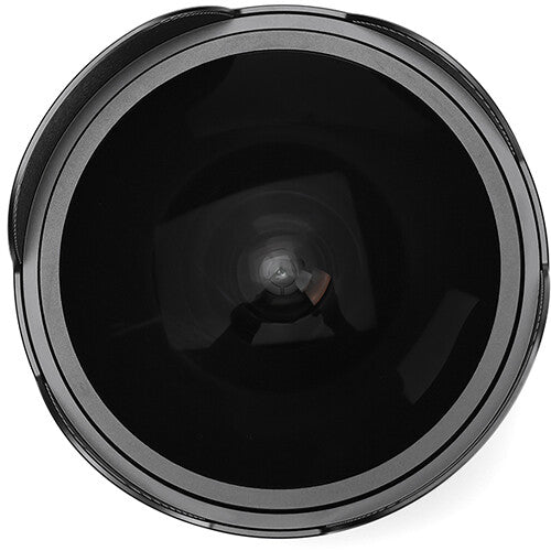 Lente AstrHori 12mm f/2.8 Fisheye (Plateado) - detalle