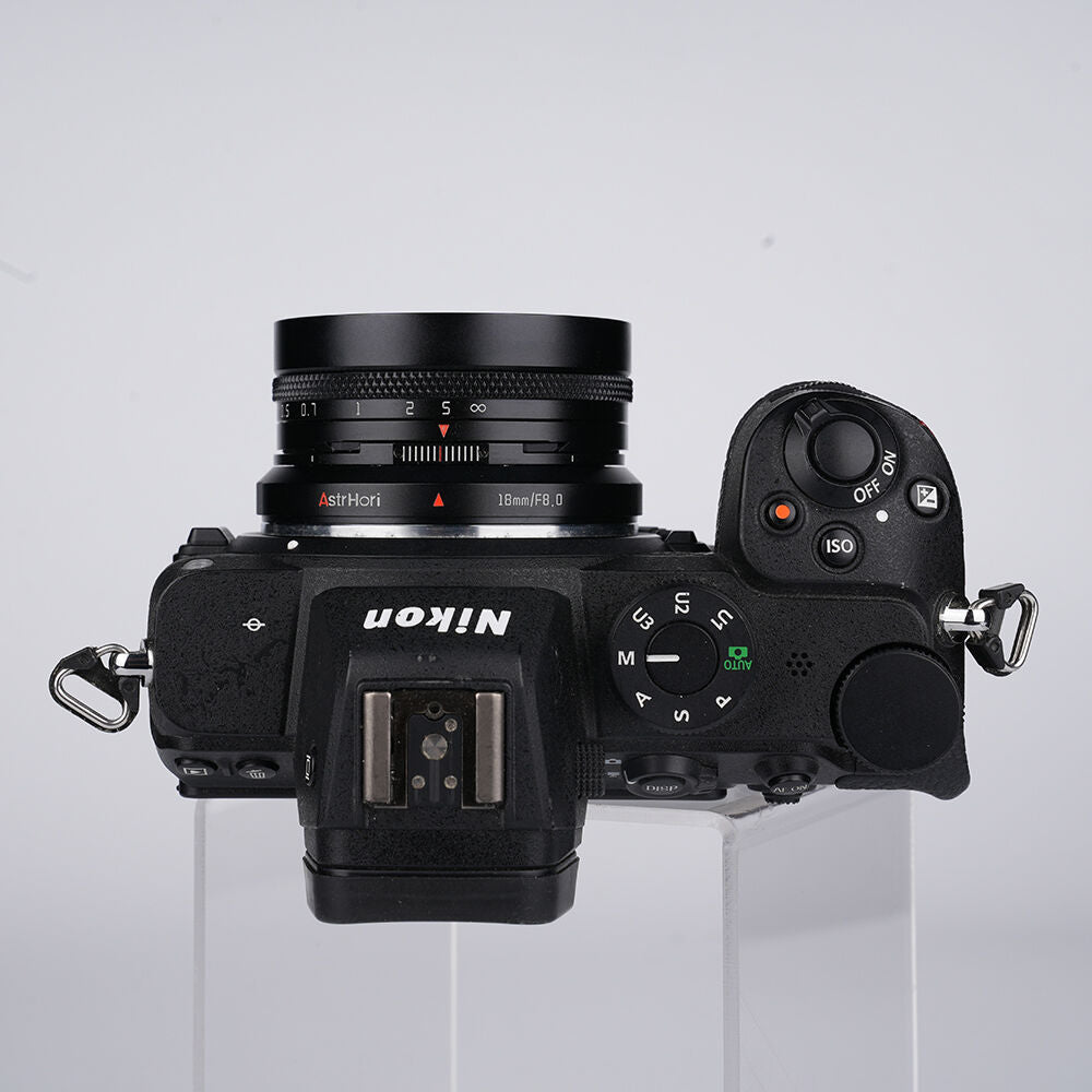 Lente AstrHori 18mm f/8 Shift (Negro) - en uso