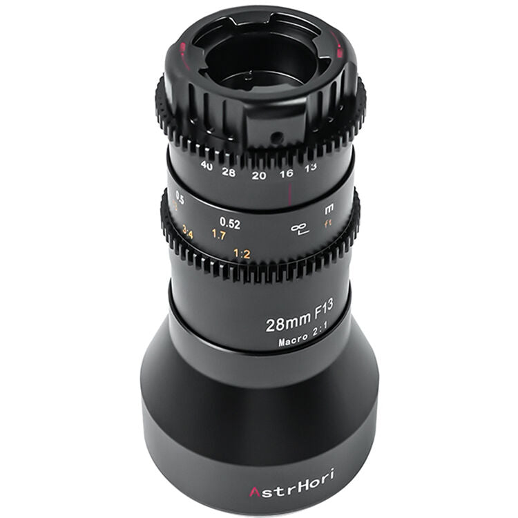Lente AstrHori 28mm f/13 Macro Probe - detalle