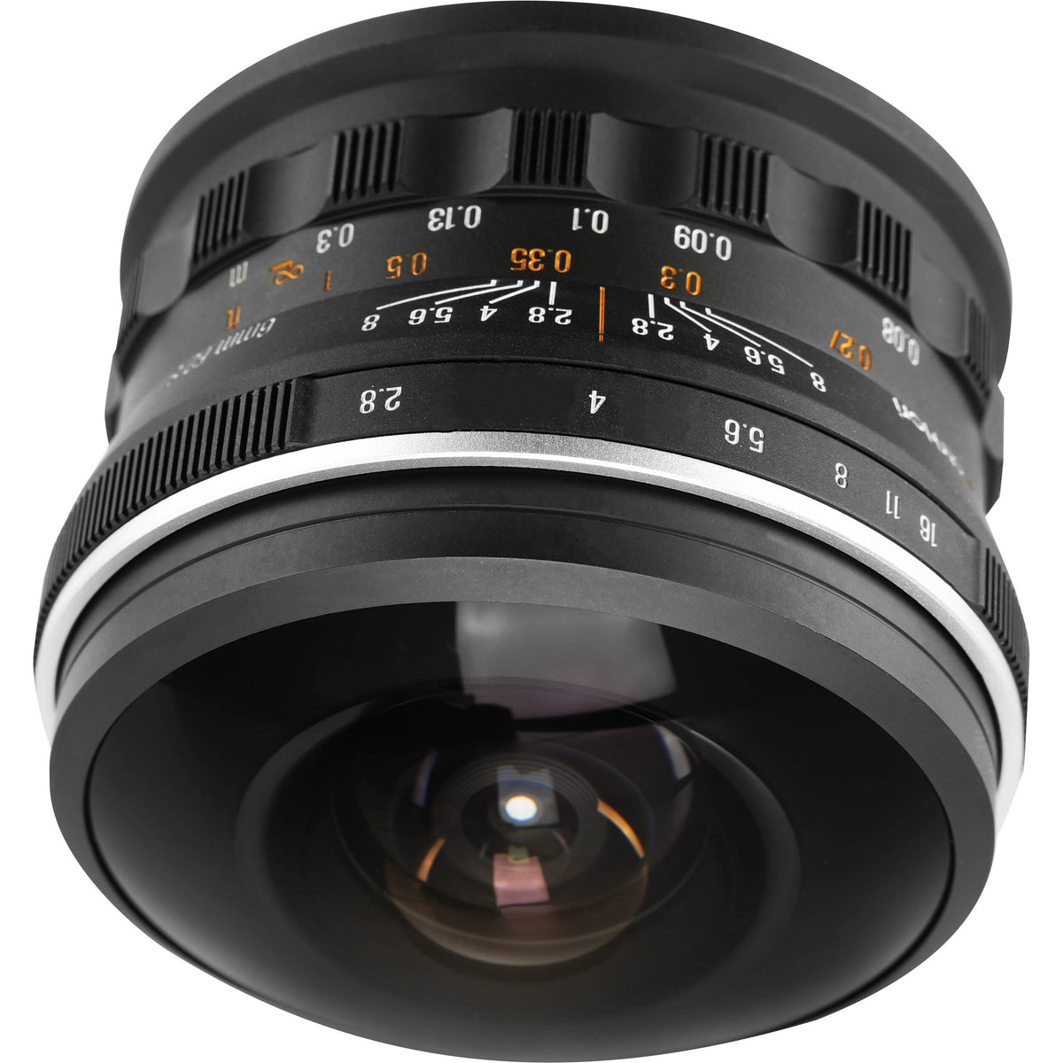 Lente AstrHori 6mm f/2.8 Fisheye - detalle