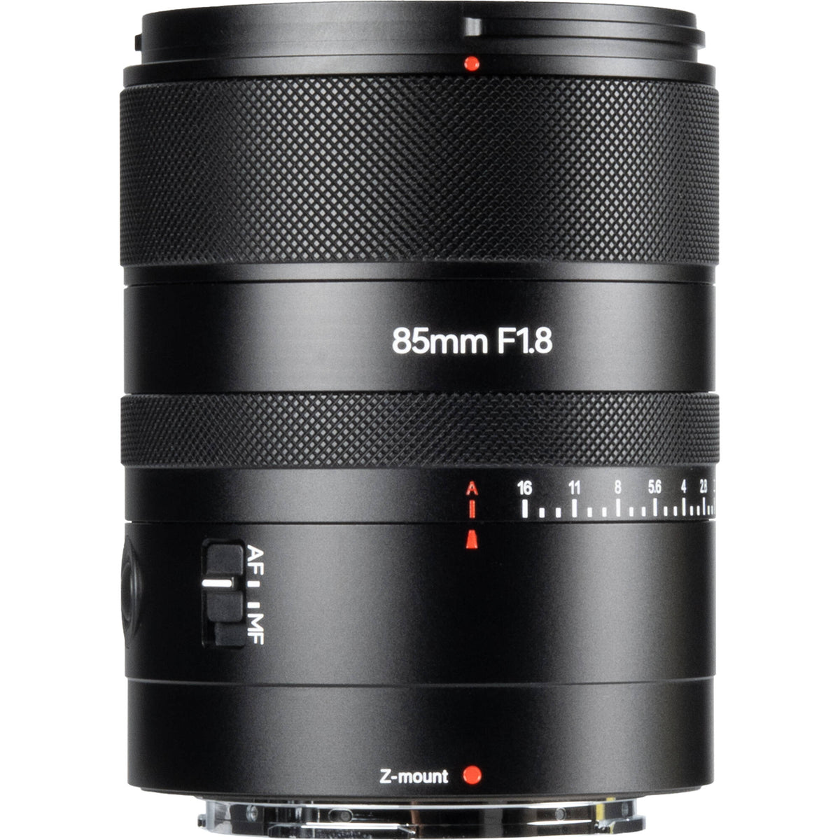 Lente AstrHori 85mm f/1.8 II Full Frame AF - puertos y conexiones