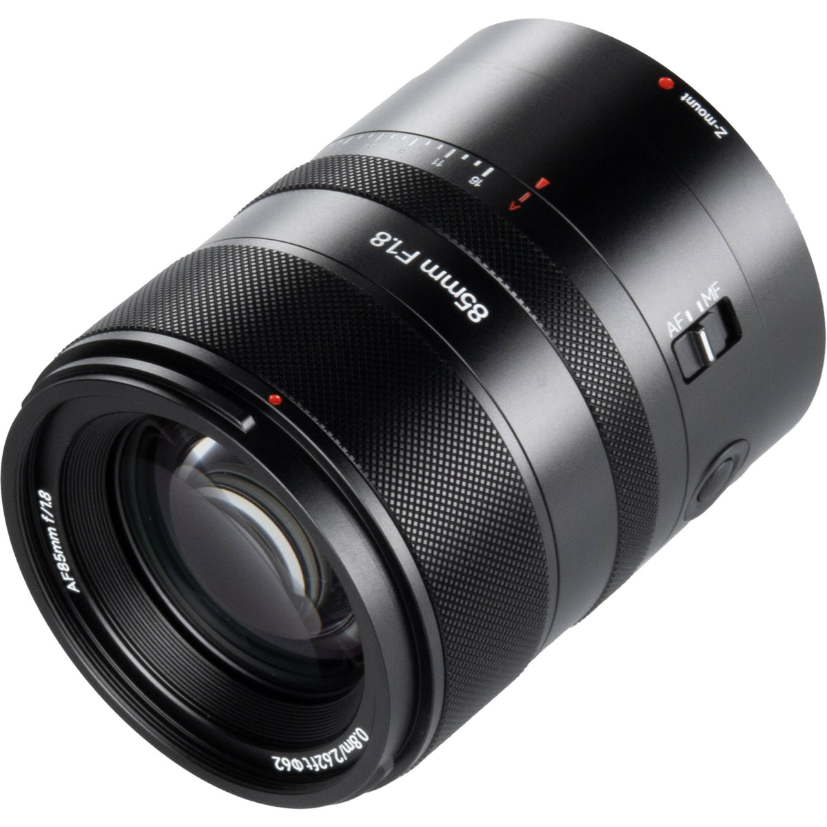 Lente AstrHori 85mm f/1.8 II Full Frame AF - contenido de la caja