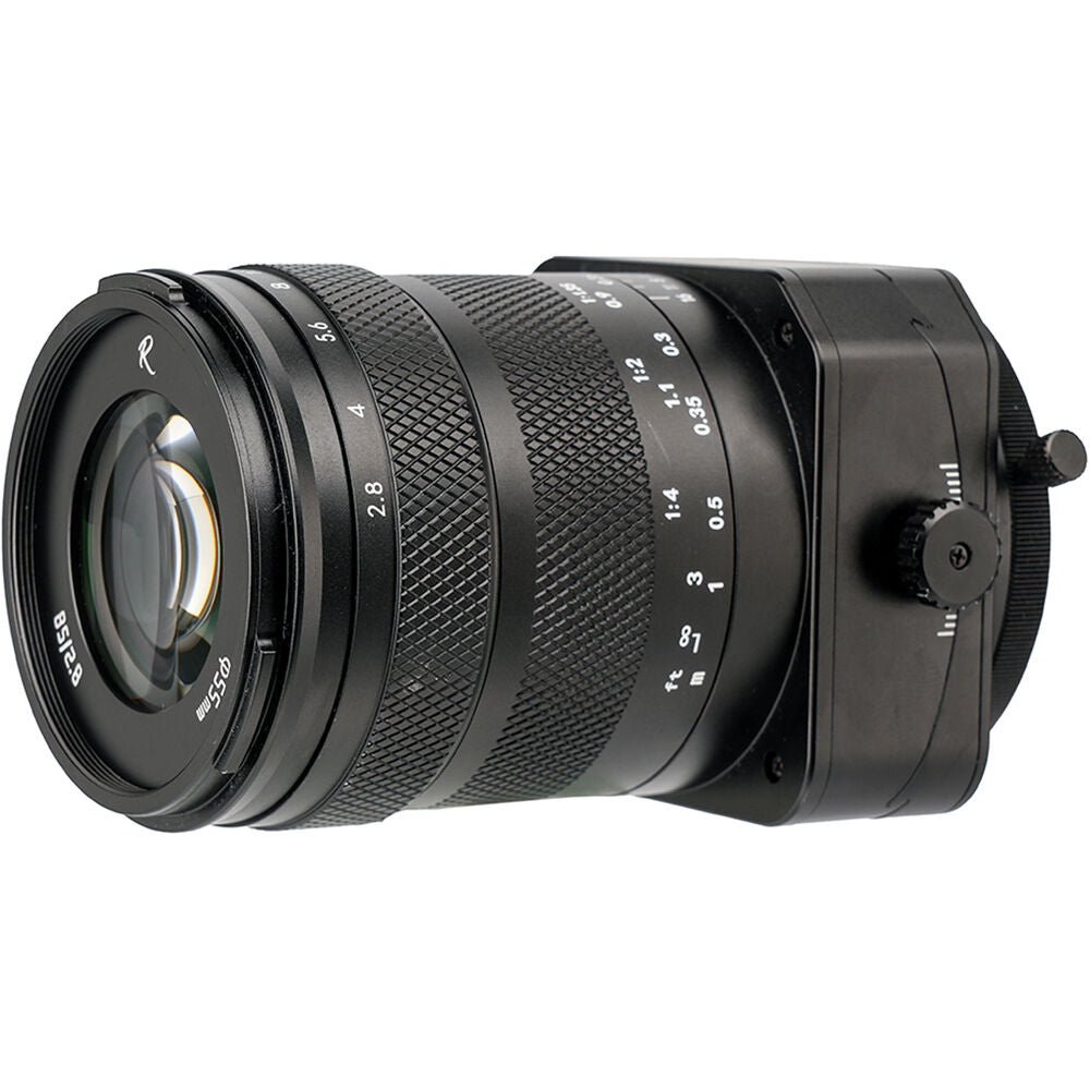 Lente AstrHori 85mm f/2.8 Macro Tilt - contenido de la caja