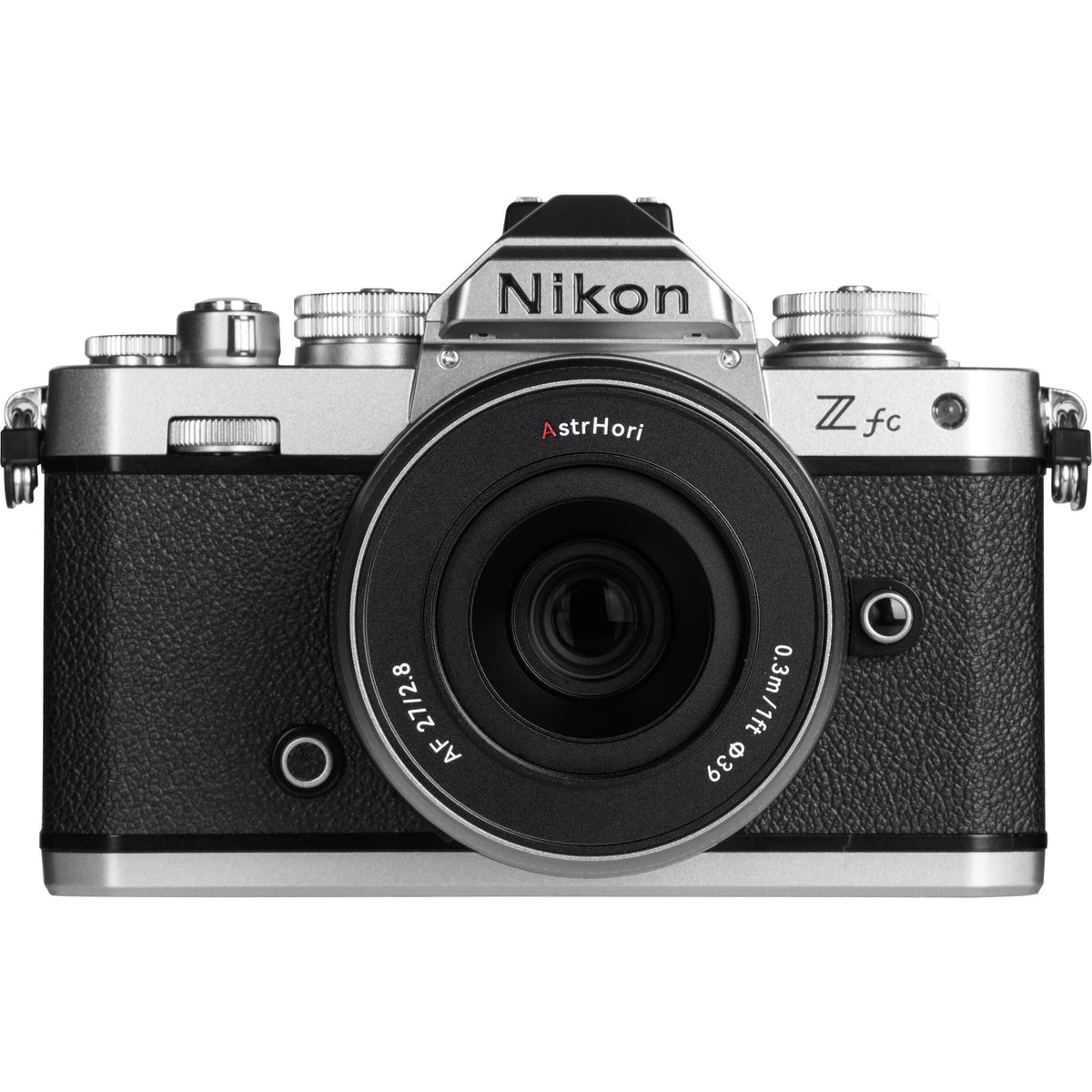 Lente AstrHori AF 27mm f/2.8 - contenido de la caja