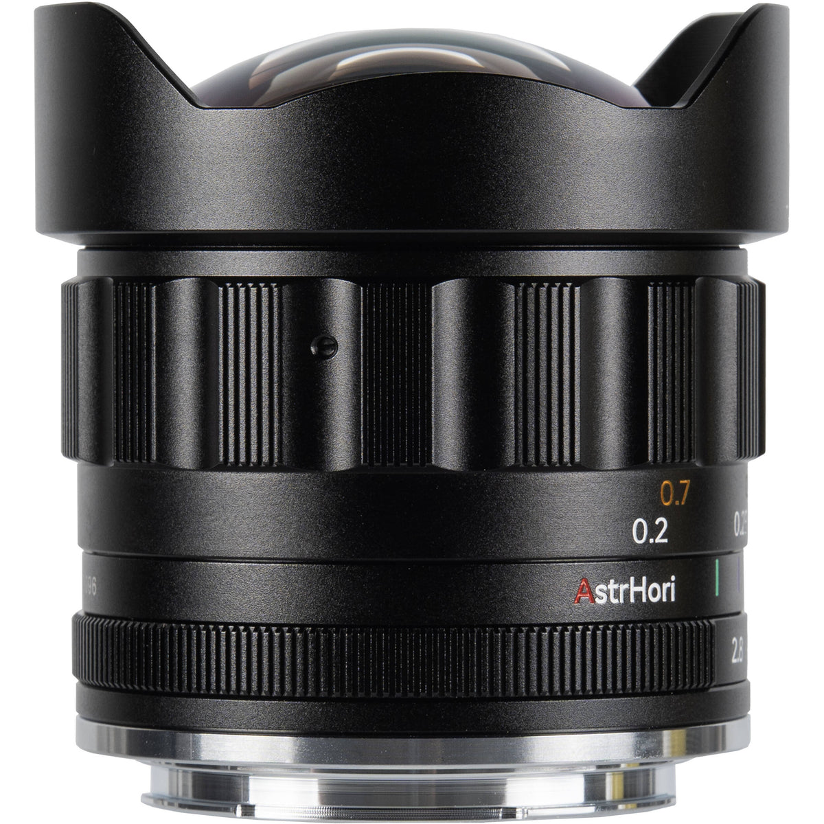 Lente AstrHori MF 9mm f/2.8 - vista trasera