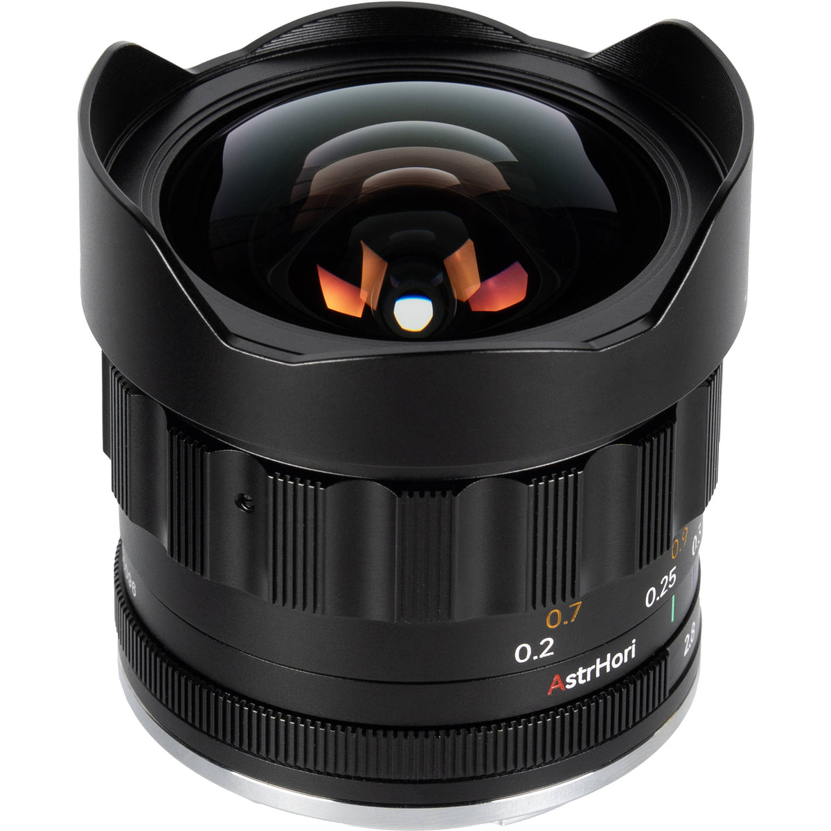 Lente AstrHori MF 9mm f/2.8 - detalle