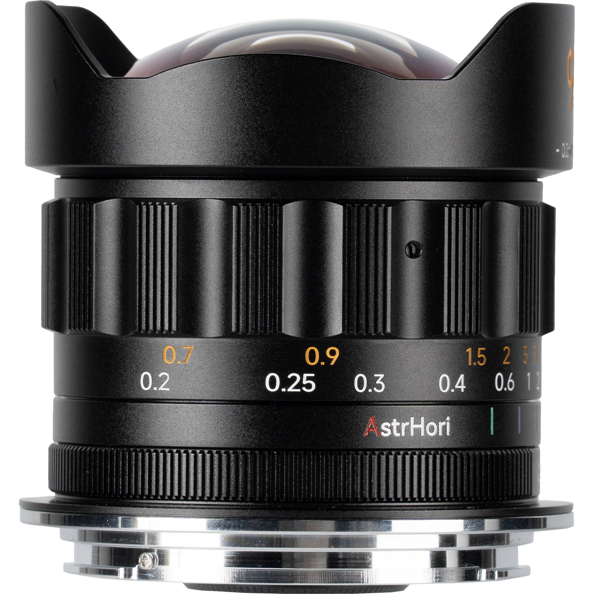Lente AstrHori MF 9mm f/2.8 - detalle