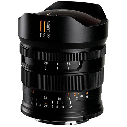 Lente Brightin Star 11mm f/2.8 II Fisheye (Negro) - vista trasera
