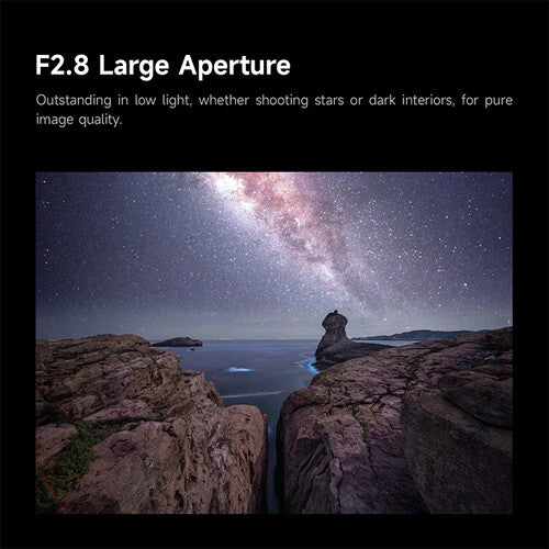 Lente Brightin Star 12mm f/2.8 AF - puertos y conexiones