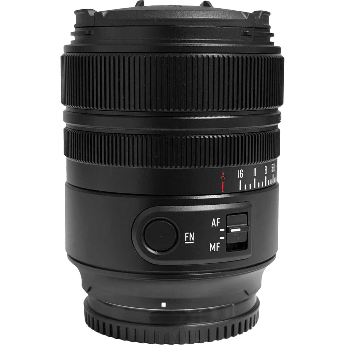 Lente Brightin Star 24mm f/1.8 - vista lateral