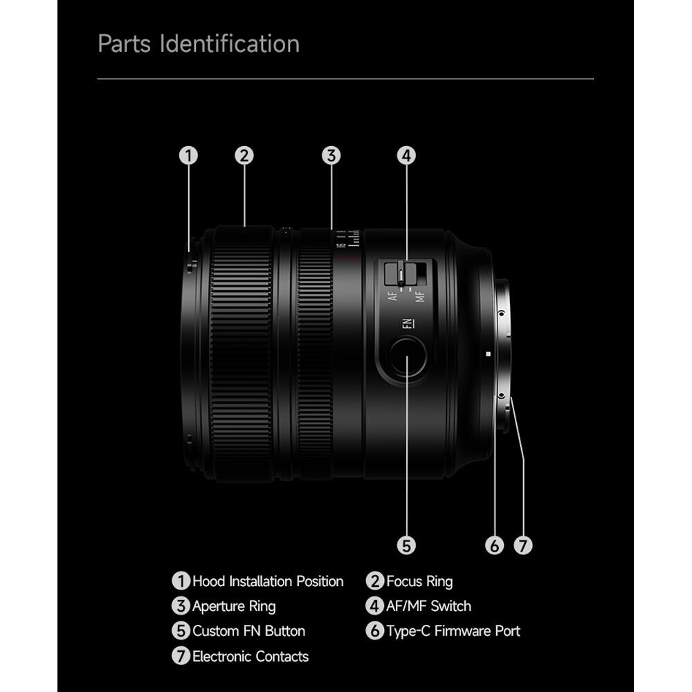 Lente Brightin Star 24mm f/1.8 - en uso