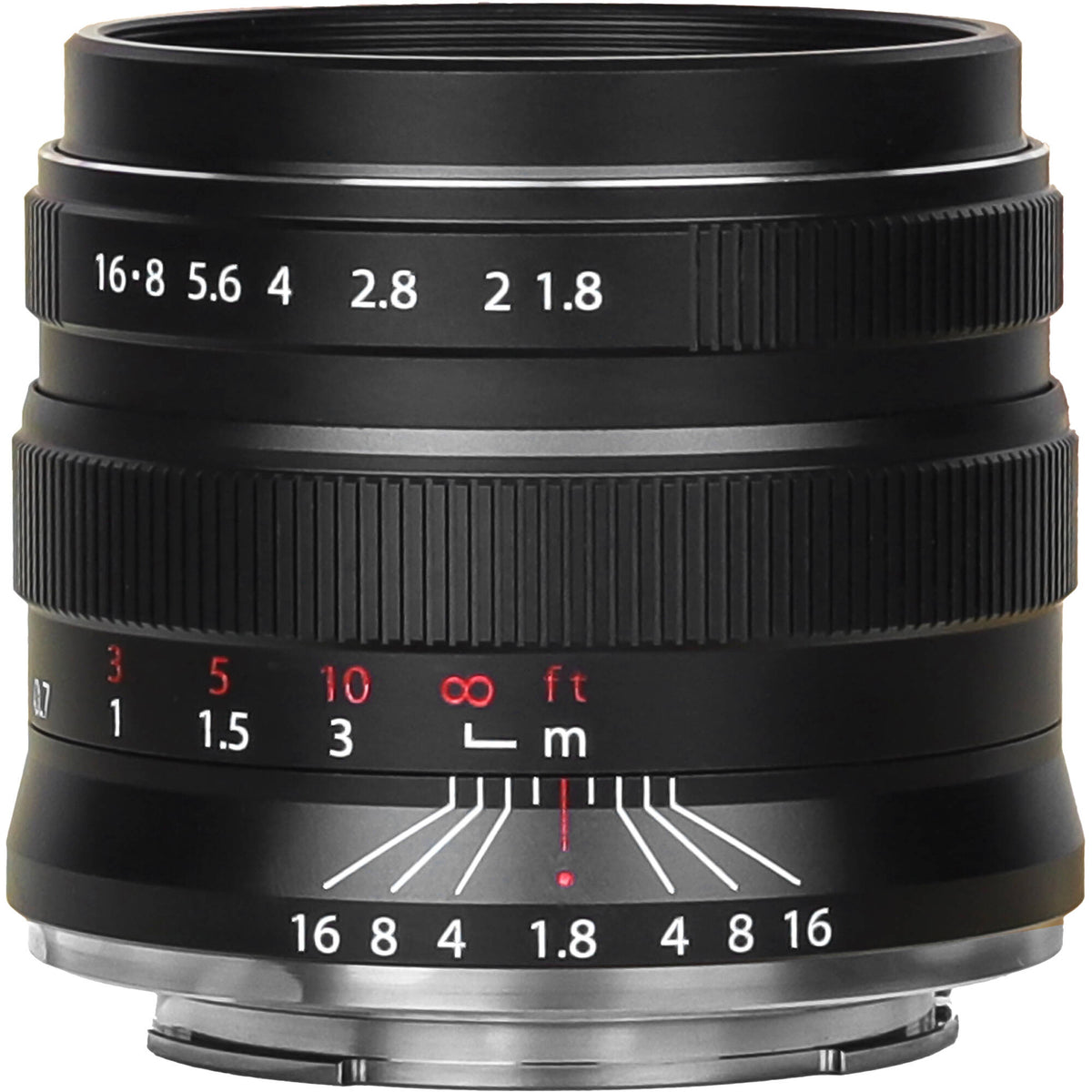 Lente Brightin Star 55mm f/1.8 - vista principal