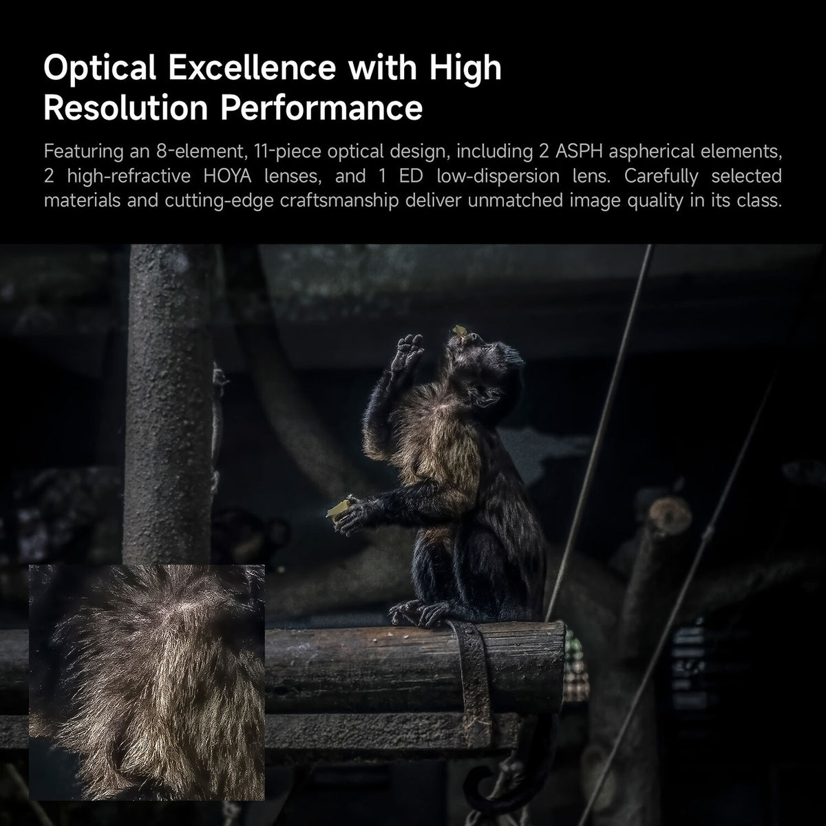 Lente Brightin Star AF 35mm f/1.8 - contenido de la caja