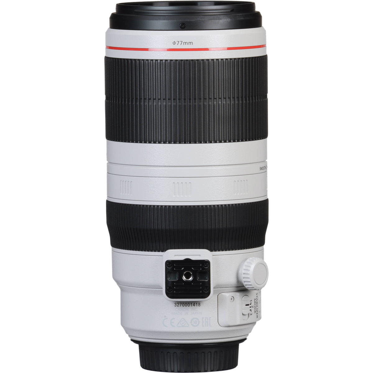 Lente Canon EF 100-400mm f/4.5-5.6L IS II USM - contenido de la caja