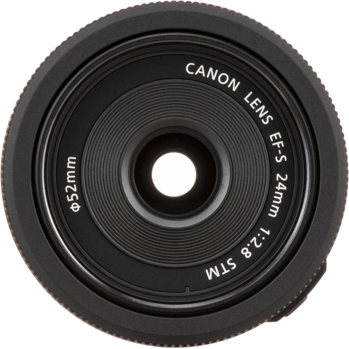 Lente Canon EF-S 24mm f/2.8 STM - puertos y conexiones