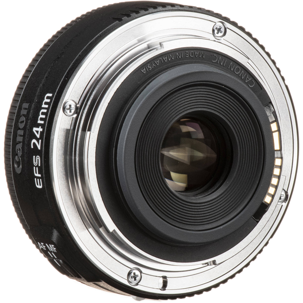 Lente Canon EF-S 24mm f/2.8 STM - detalle