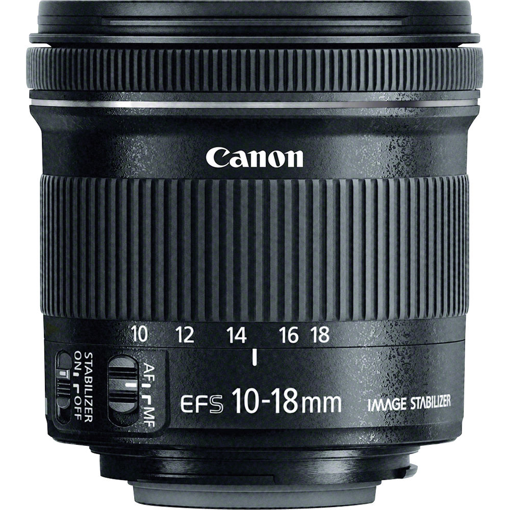 Lente Canon Portrait & Travel 2 Kit con 50mm f/1.8 and 10-18mm f/4.5-5.6 Lenses - contenido de la caja