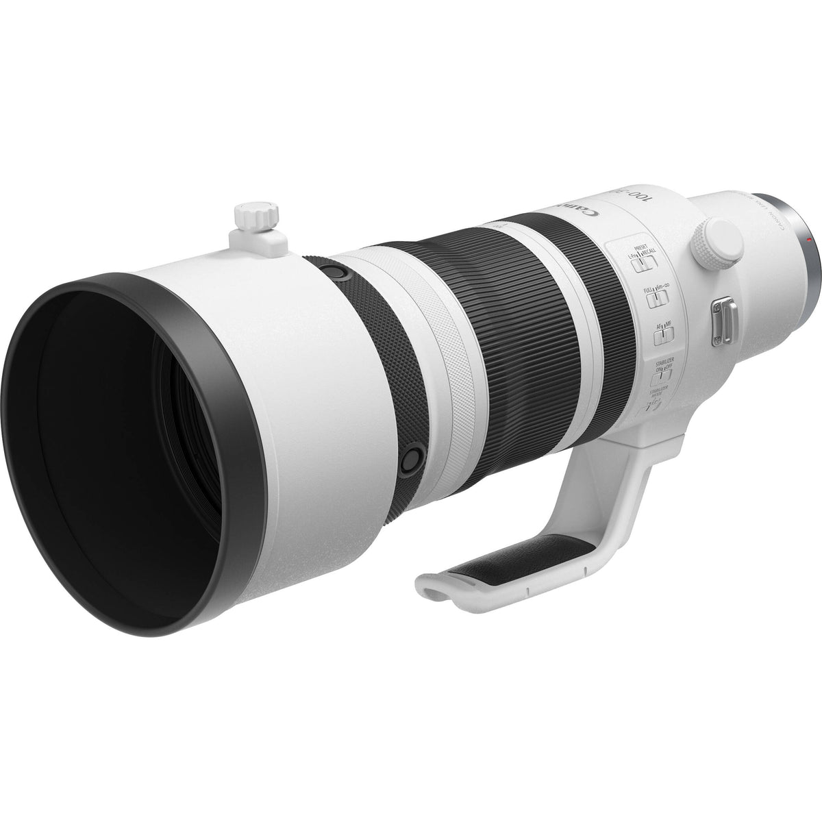 Lente Canon RF 100-300mm f/2.8 L IS USM - contenido de la caja