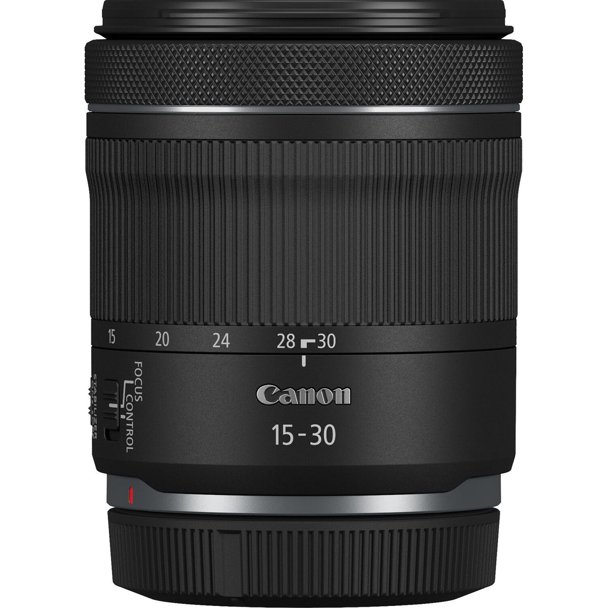 Lente Canon RF 15-30mm f/4.5-6.3 IS STM - contenido de la caja
