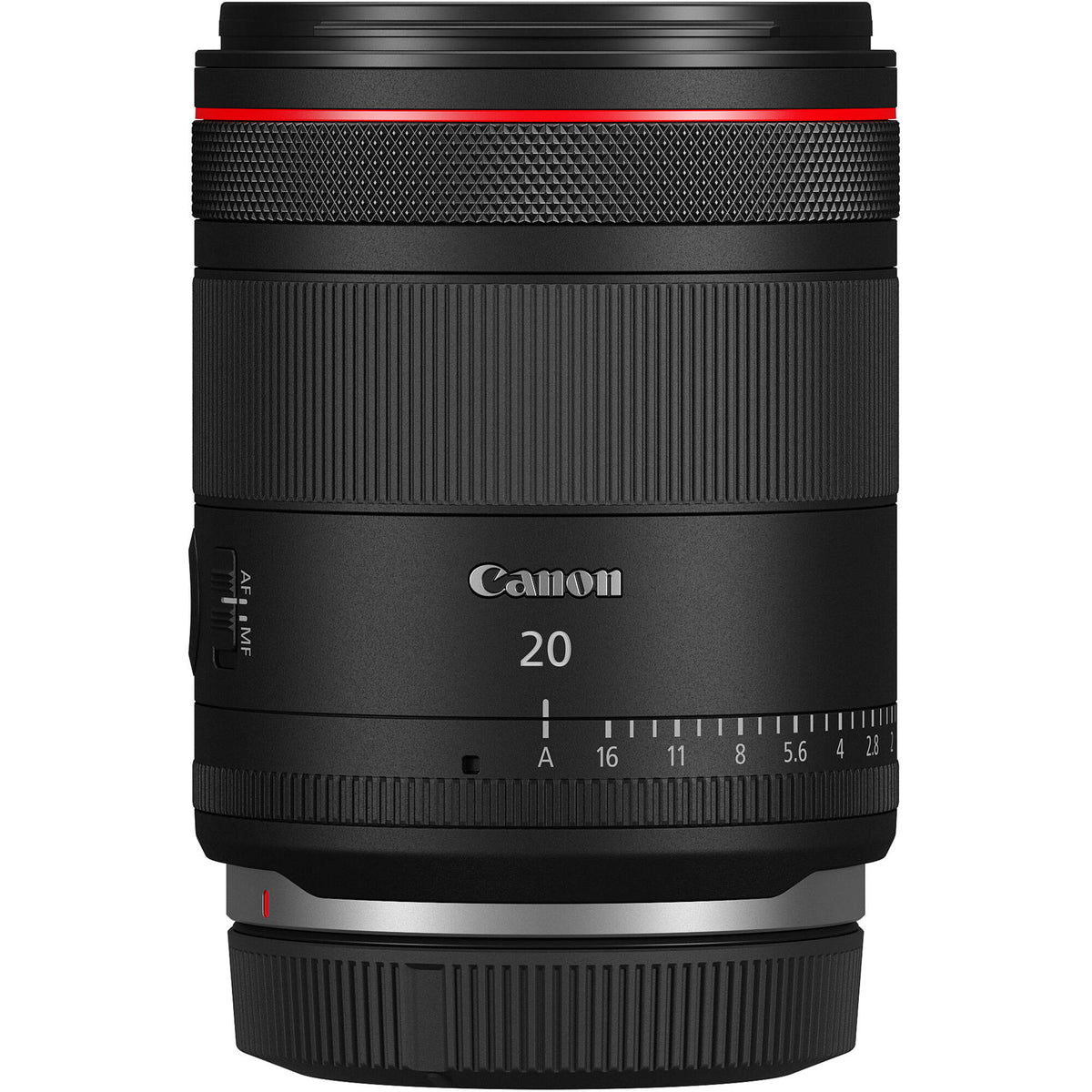Lente Canon RF 20mm f/1.4 L VCM - puertos y conexiones