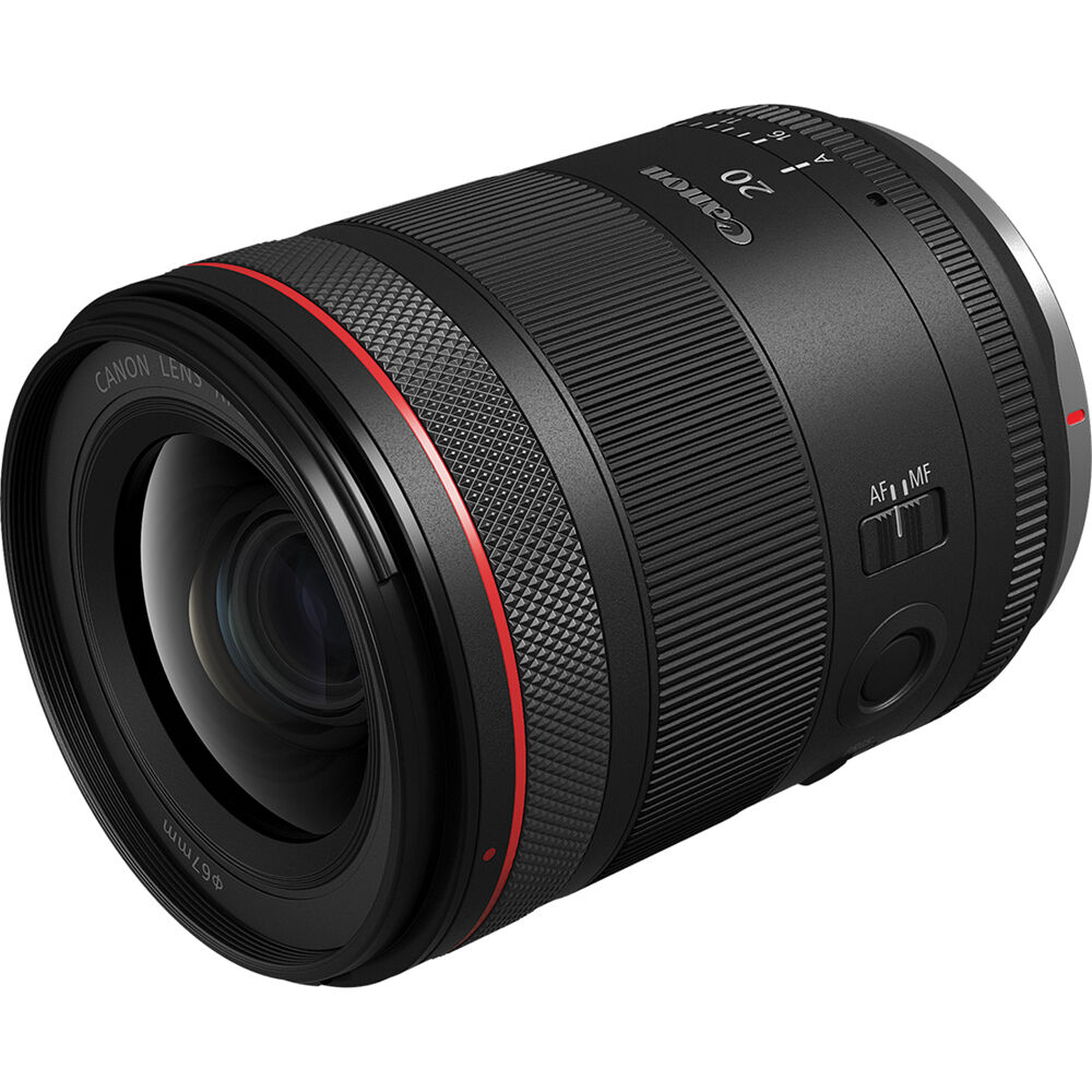Lente Canon RF 20mm f/1.4 L VCM - detalle