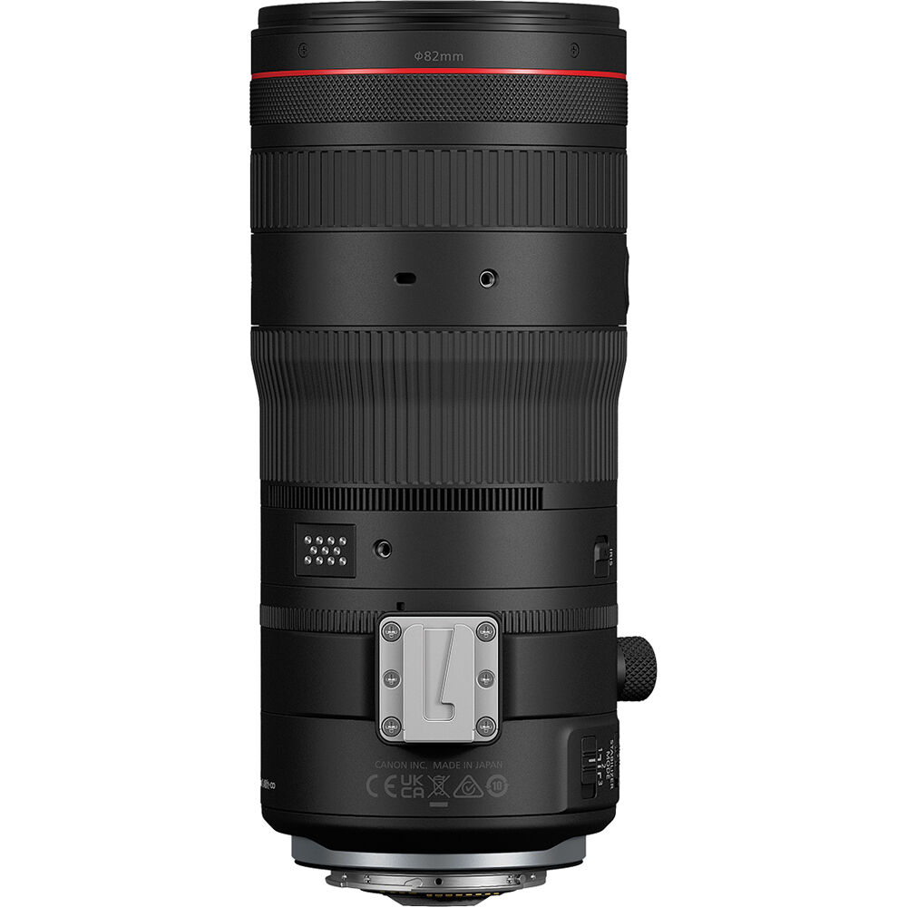 Lente Canon RF 24-105mm f/2.8 L IS USM Z - puertos y conexiones