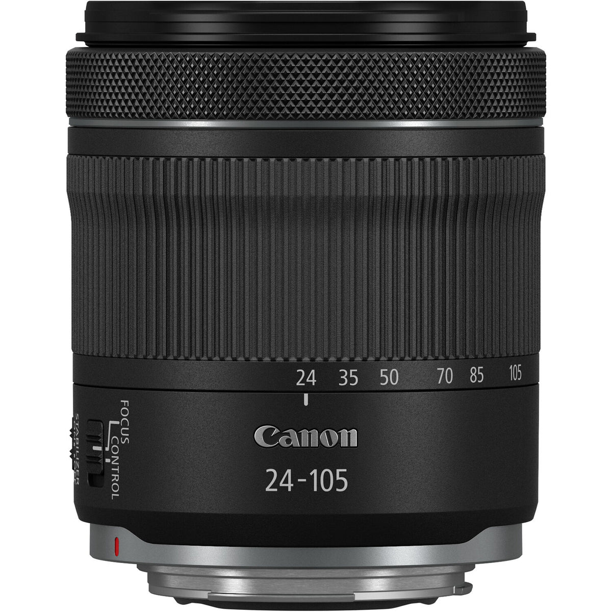 Lente Canon RF 24-105mm f/4-7.1 IS STM - vista trasera