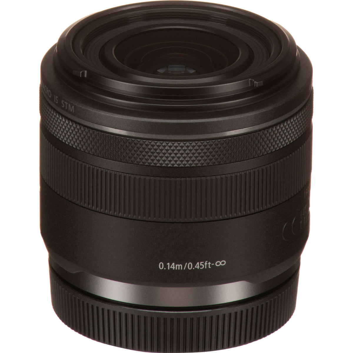 Lente Canon RF 24mm f/1.8 Macro IS STM - puertos y conexiones