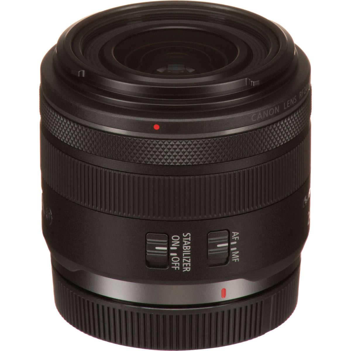 Lente Canon RF 24mm f/1.8 Macro IS STM - en uso