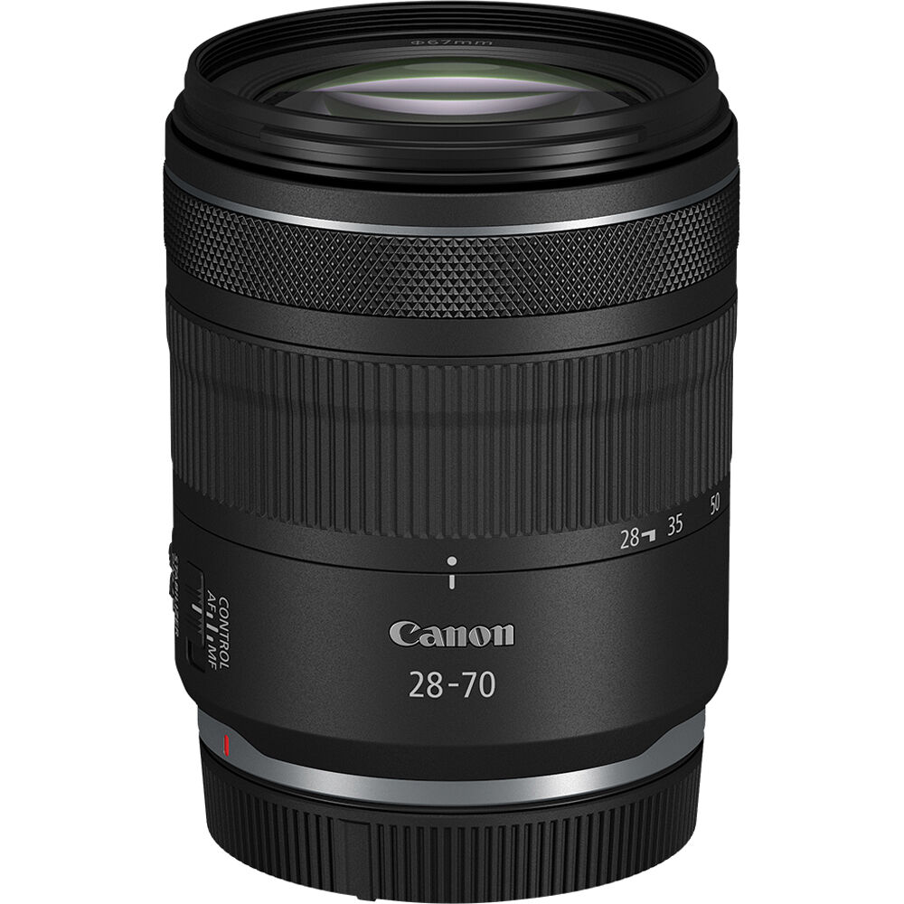 Lente Canon RF 28-70mm f/2.8 IS STM - vista principal