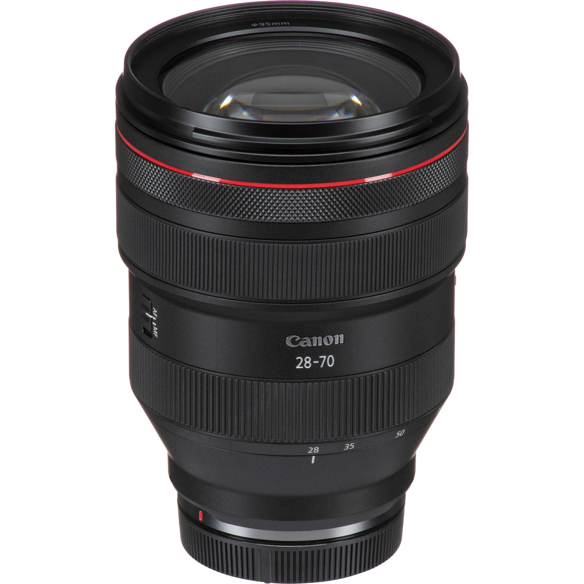 Lente Canon RF 28-70mm f/2 L USM - puertos y conexiones