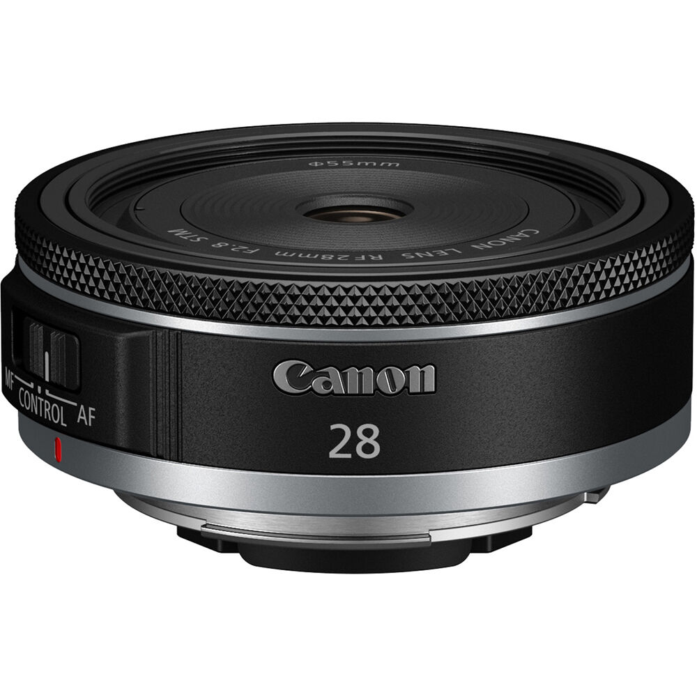 Lente Canon RF 28mm f/2.8 STM - vista principal